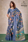 Maahi Vol 04 By Kashvi Linen Printed Saree Wholesale Market In Surat